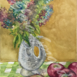 Fish Vase | 8.5" x 11" | Watercolor
